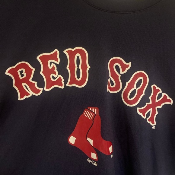 RED SOX 47 Forward NAVY SHORT SLEEVE T-SHIRT SIZE LARGE - Picture 2 of 5